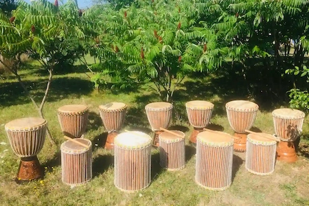 Team building percussions - Animation de cohésion d’équipe autour des percussions africaines